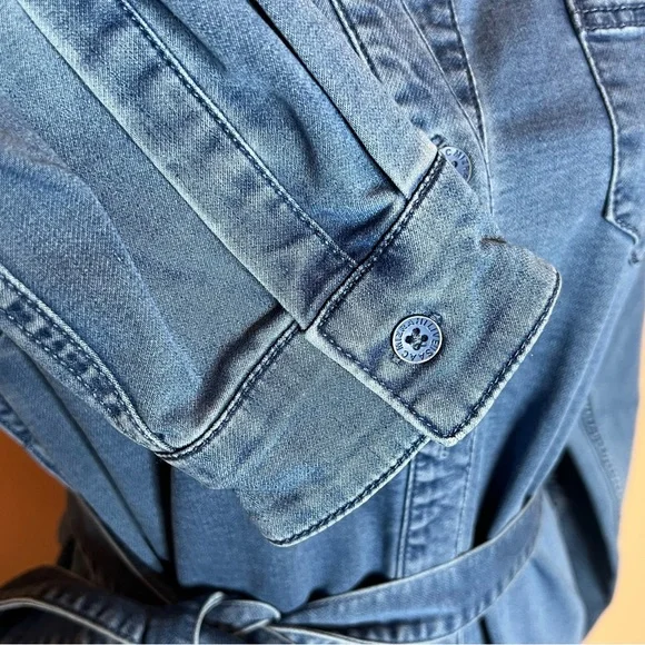 💙Isaac Mizrahi denim ombré dress - Picture 5 of 7